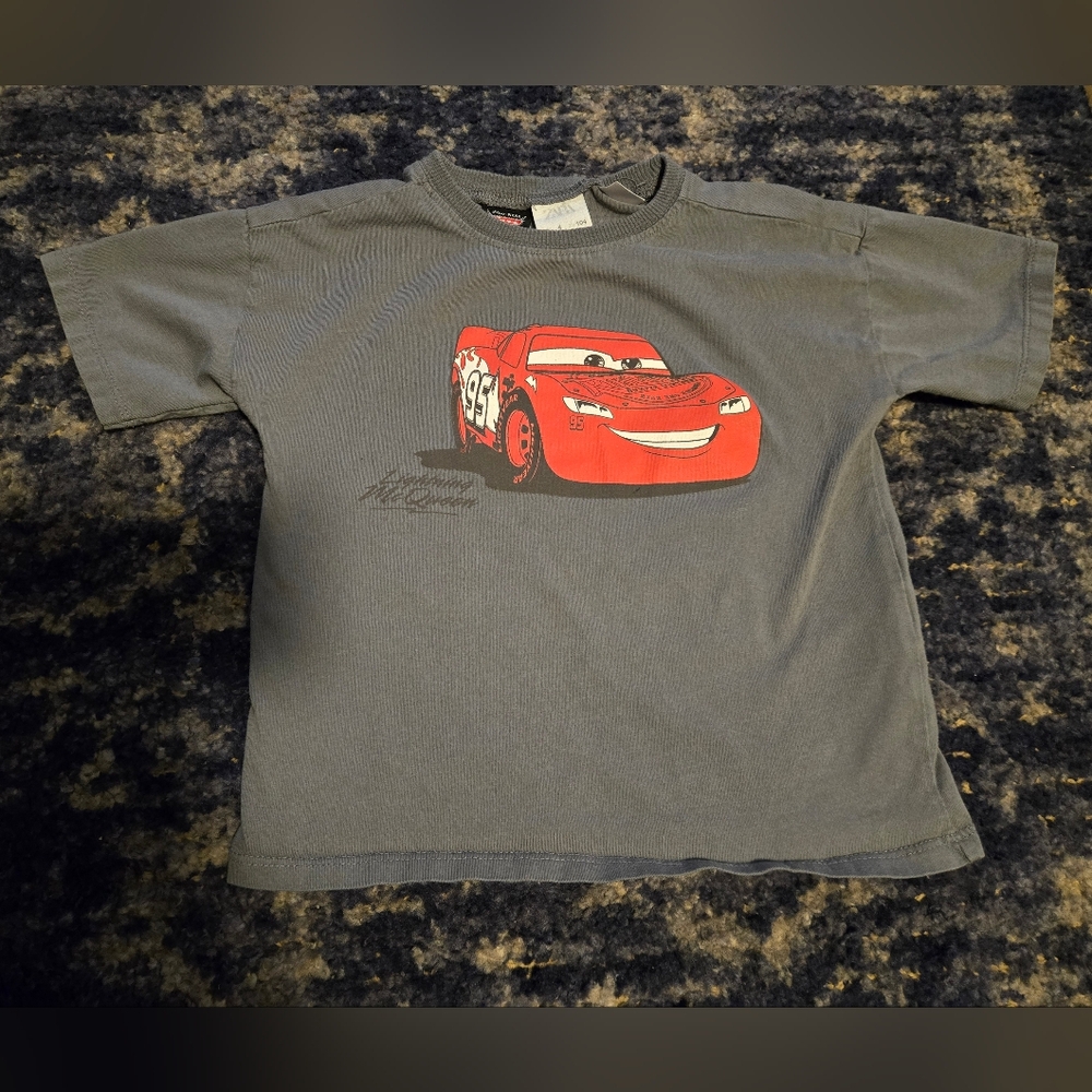 Zara Disney Cars Tshirts Lightning Mcqueen